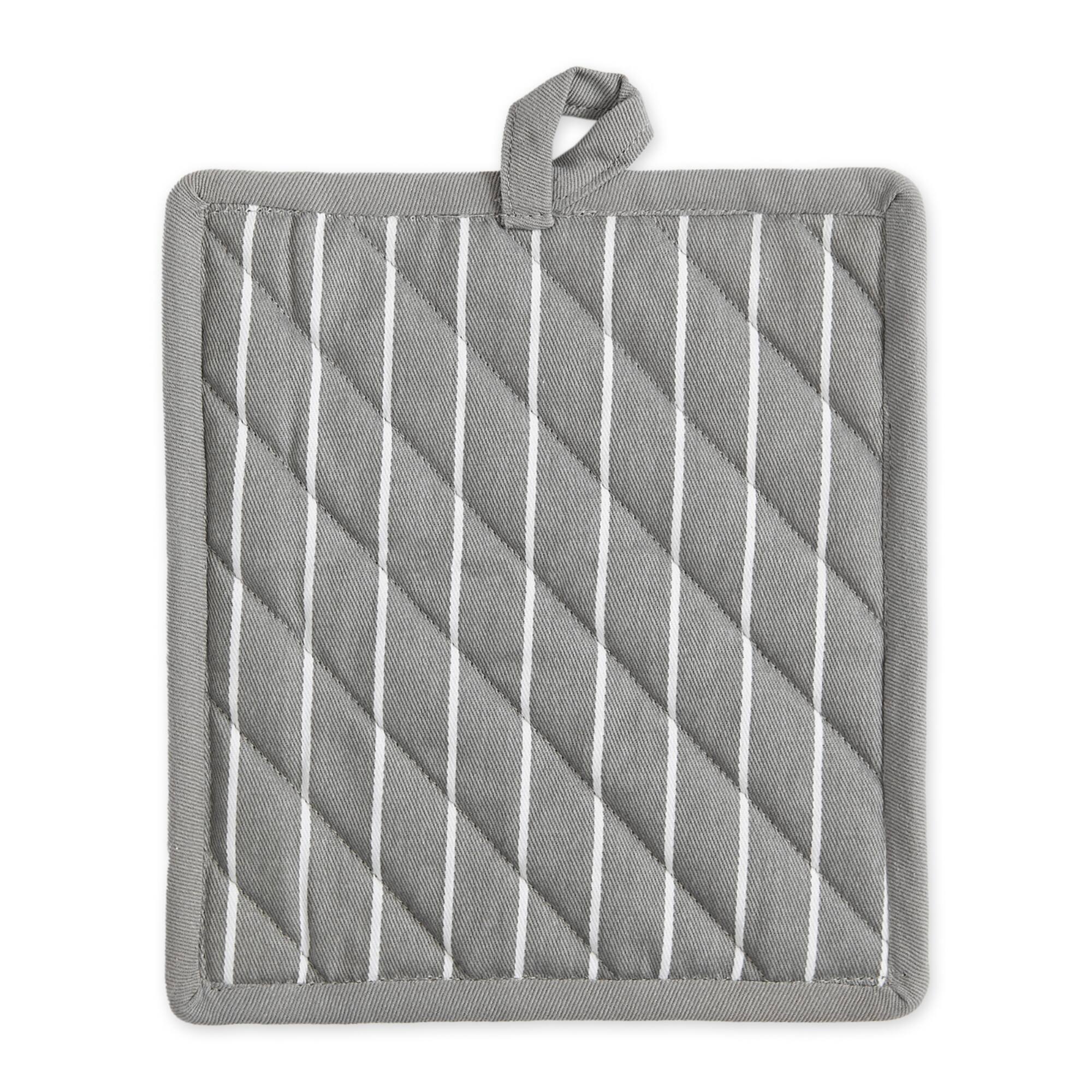 Gray Stripe Chef Kitchen Set